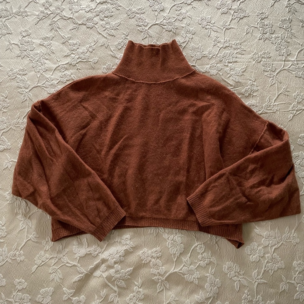 Free People Oliver Cashmere Turtleneck